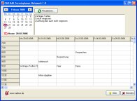 Screenshot von Terminplaner Netzwerk 1.0.